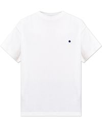 Jil Sander - Cotton T-Shirt With A Round Neckline - Lyst
