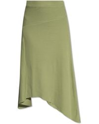 AllSaints - 'gia' Asymmetrical Skirt, - Lyst