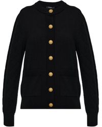 Balmain - Cardigan With Pockets - Lyst