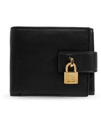 Balmain - Leather Wallet With Logo - Lyst