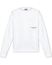 Stone Island - Sweatshirt From The 'marina' Collection, - Lyst