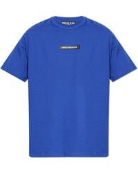 Versace Jeans Couture - T-Shirt With Logo Patch - Lyst