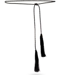forte_forte - Braided Belt With Shimmering Crystals - Lyst