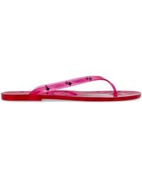 MCM - Rubber Flip-Flops With Logo - Lyst