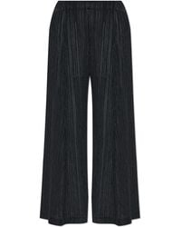 Pleats Please Issey Miyake - Pleated Trousers - Lyst