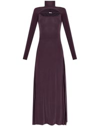 Versace Jeans Couture - Dress With Cut-Out - Lyst