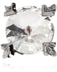 Off-White c/o Virgil Abloh - Single Crystal Stud Earring - Lyst