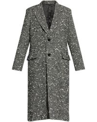 Dolce & Gabbana - Herringbone Pattern Coat - Lyst