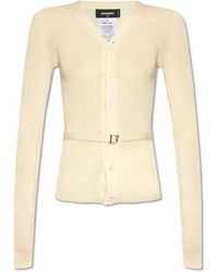 DSquared² - Buttoned Cardigan, - Lyst