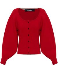 Jacquemus - Wool Cardigan 'Tempo' - Lyst