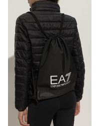 EA7 - Backpack With Logo - Lyst