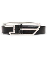 DIESEL - Leather Belt 'B-D Line' - Lyst
