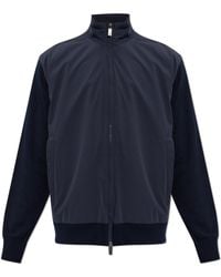 Paul & Shark - Cardigan With Stand-Up Collar - Lyst