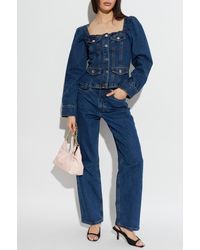 Gestuz - "Gzsamia" Denim Jacket - Lyst