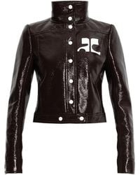 Courreges - Jacket With Logo - Lyst