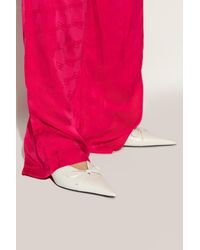 Balenciaga - Heeled Sandals 'Knife Bow' - Lyst