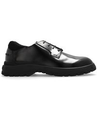Versace - Leather Derby Shoes, - Lyst