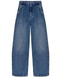 Off-White c/o Virgil Abloh - Wide-Leg Jeans - Lyst