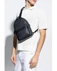 COACH - ‘Charter’ Backpack With Logo - Lyst