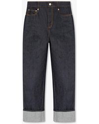 Alexander McQueen - Jeans With Pockets - Lyst