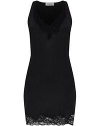 Balmain - Dress With Lace Trim - Lyst