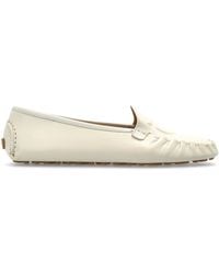 Ferragamo - Leather Loafers 'Danel' - Lyst