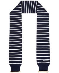 DSquared² - Striped Scarf - Lyst