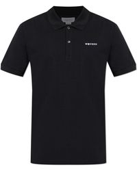 McQueen - Polo With Embroidered Logo - Lyst