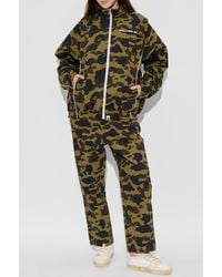 A Bathing Ape - Trousers With A Camo Motif - Lyst
