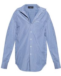 Balenciaga - Striped Shirt - Lyst