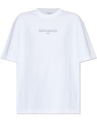 Off-White c/o Virgil Abloh - Loose-Fit T-Shirt - Lyst
