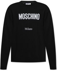 Moschino - Sweater With Logo - Lyst