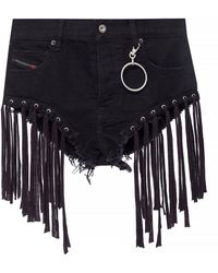 diesel denim shorts womens