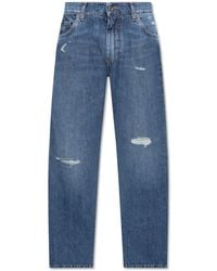 Dolce & Gabbana - Jeans With Vintage Effect - Lyst