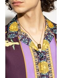 Versace - Necklace With Pendant - Lyst