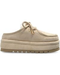 Naked Wolfe - Suede Platform Shoes 'Blizzard' - Lyst