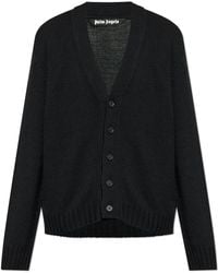 Palm Angels - V-Neck Cardigan - Lyst