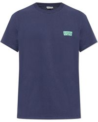 American Vintage - Cotton T-Shirt - Lyst