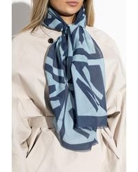 Moschino - Scarf With Logo - Lyst