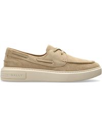 Bally - Suede 'Lift Boat' Shoes - Lyst
