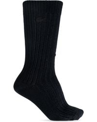 LACOSTE RUNWAY - Socks With Logo Patch - Lyst