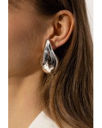 Bottega Veneta - Drop Sterling Silver Earrings - Lyst