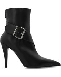 McQueen - 'Heron' Heeled Ankle Boots - Lyst