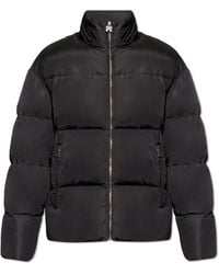 Palm Angels - Down Jacket With Logo, - Lyst