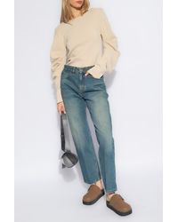 Victoria Beckham - Jeans With A 'Vintage' Effect - Lyst
