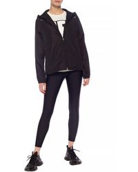 Moncler Leggings With Logo Black