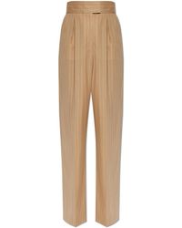 Valentino Garavani - Wool Trousers With Pleats - Lyst