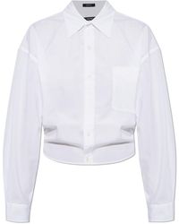 R13 - Cropped Shirt - Lyst