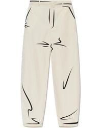 Moschino - High-Waisted Trousers - Lyst