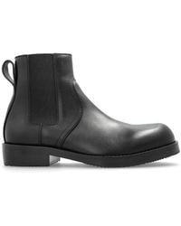 Dries Van Noten - Leather Chelsea Boots - Lyst